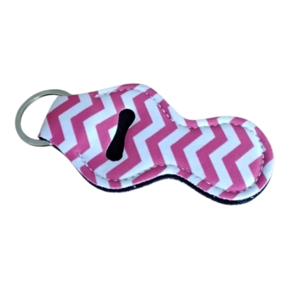 Chevron Pattern Keychain Holder